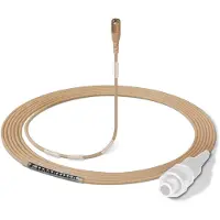 Sennheiser MKE 1-5-3 MINIATURE CLIP-ON MICROPHONE, OMNIDIRECTIONAL, OPEN END, 4 M LONG, BEIGE (502169)