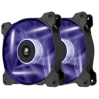 Corsair Air SP120 LED Twin Pack, Tuuletin, 12 cm, 1650 RPM, Musta (CO-9050033-WW)
