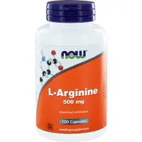 Now L-Arginine 500Mg 100 kpl