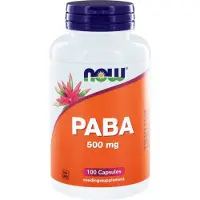 Now PABA, 500 mg - 100 kapselia