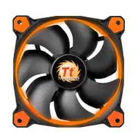 Thermaltake Riing 14, Tuuletin, 14 cm, 1400 RPM, Musta, Oranssi (CL-F039-PL14OR-A)