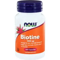 NOW,NOW Foods,NOW,NOW Foods Biotiini, 1000 mikrogrammaa - 100 kapselia