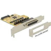 DeLOCK PCI Express kortti, 1xDB44 naaras, 1xDB44 uros,4xRS-232 kaapeli