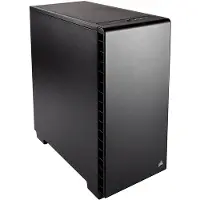 Corsair Carbide Quiet 400Q, Midi Tower, PC, Musta, ATX, EATX, mikro ATX, Mini-ITX, Terästä, Koti /Toimisto (CC-9011100-WW)