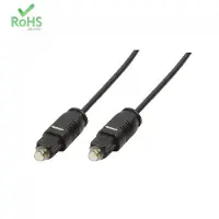 Logilink Toslink - Toslink, 1m, Toslink, Uros, Toslink, Uros, 1 m, Musta (CA1006)