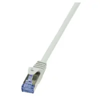 Logilink 5m Cat7 S/FTP, 5 m, Cat7, S/FTP (S-STP), RJ-45, RJ-45, Harmaa (CQ4072S)