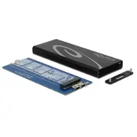 DeLOCK tallennuslaitteen kotelo - M.2 Card - USB 3.1 (Gen 2)