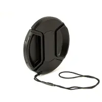 Kaiser Lens Cap Snap-on 40.5 Mm One Size Black