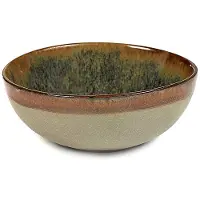 Serax Surface aamiaiskulho 13 cm Grey-indi grey