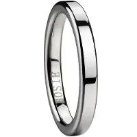 Bosie sormus TI&TU316J/3, titanium / tungsten 3mm 22,30mm / 70