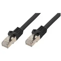 Shiverpeaks BASIC-S patch cable - 10 m - black - Musta - 10m