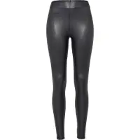 Pieces Pcnew Shiny Leggings Jrs Noos - Black - L/XL