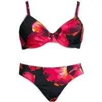 LASCANA Bikini punainen / musta
