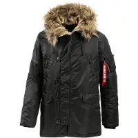 Alpha industries Talvitakki 'N3B VF 59' musta