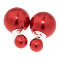 Silver Bar BB-Korvakorut Ball 8/16 Red Met