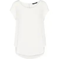ONLY Onlvic S/S Solid Top Noos Wvn - White - 40