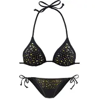 Jette Bikini kulta / musta