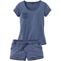 Arizona Pyjamashortsit marine