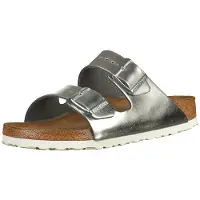 Birkenstock Pistokkaat 'Arizona' hopea