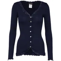 Rosemunde Rwbabette Ls V-Neck Regular Lace Ca - Blue - L