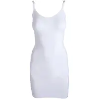 Pieces Pcballroom Long Singlet Noos Bc - White - M/L
