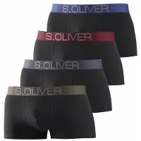 s.Oliver Bokserishortsit monivärinen / musta