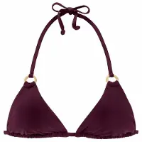LASCANA Bikinitoppi 'Kati' viininpunainen