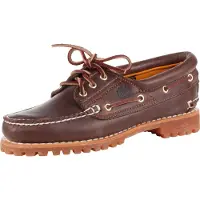 Timberland for woman. TB0513042141 Noreen brown leather boat shoes (37 W), Flat, Laces, Casual