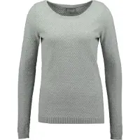 Vero Moda Neulepaita 'Care' vaaleanharmaa