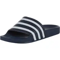 Adidas Pistokkaat 'Adilette' laivastonsininen / valkoinen