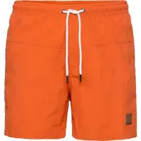 Urban Classics Uimashortsit tummanoranssi