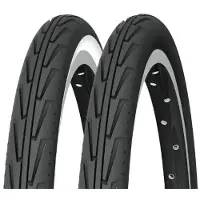Michelin Diabolo City 400a X 37-340 Rigid Tyre Musta 400A x 37-340