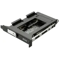 Akasa Lokstor M23, intern hårddiskkabinett för 1x2,5", PCI-plats, sv