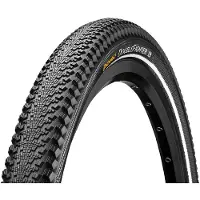 Continental Doublefighter Ii Reflex 700c X 35 Rigid Tyre Musta 700C x 35
