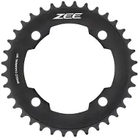 Shimano ZEE MTB-ketjupyörän ketjupyörä kampiakseliin, jossa on 1 terä 38T.