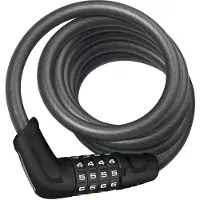 ABUS Tresor 6512c Scmu Cable Lock Musta 180 cm
