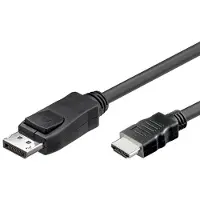 Deltaco Dp-hdmi5 Displayport-hdmi-kaapeli 5 M