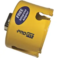 Wareco Pro-Fit HM hålsåg Ø62 x L58 mm – med 10 mm integrerad adapter