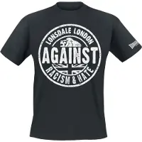 Lonsdale Against Racism Lyhythihainen T-paita