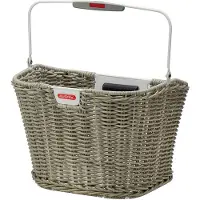 Klickfix Structura Retro Pyörän kori harmaa