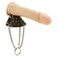 Bondage Play - Cock Strap, Kivesvenytin niiteillä