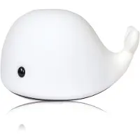 Filibabba Led Lampe - Christian The Whale - White - ONE SIZE