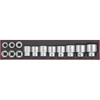 Teng Tools 14-osainen hylsysarja. Nelikulmainen 3/4\"-kiinnitys. TTX34AF