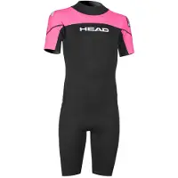 Head Märkäpuku Sea Ranger Shorty Junior XXL, Musta/Pinkki