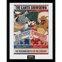 Pokémon - Red vs Blue - Kehystetty taidejuliste
