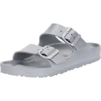 Birkenstock Sandaalit 'Arizona' hopeanharmaa