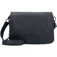 L.credi Crossbody-laukku Nahka 25 cm Musta