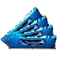 G.Skill Ripjaws 4 DDR4-2133 - 16GB - CL15 - Quad Channel (4 pcs) - Intel XMP - Sininen