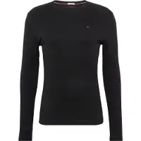 Tommy Hilfiger Original Ribbed Organic Cotton Pitkähihainen T-paita