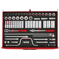 Teng Tools Hylsysarja TTESK63; EVA; 63 kpl.